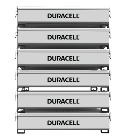 Dura5 stapel van 6 (1 Dura5 Thuisbatterij is slechts inbegrepen bij dit product)