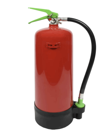 Flameline 6 liter lithium schuimblusser achterzijde
