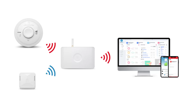 Ei Electronics Ei1000 Gateway met accessoires