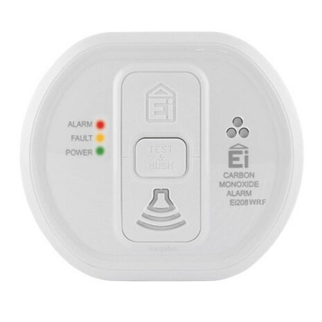 Ei208WRF draadloos koppelbare koolmonoxide melder met Audiolink App