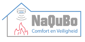 Logo Thuisbatterij en Rookmelder Specialist NaQuBo Comfort en Veiligheid